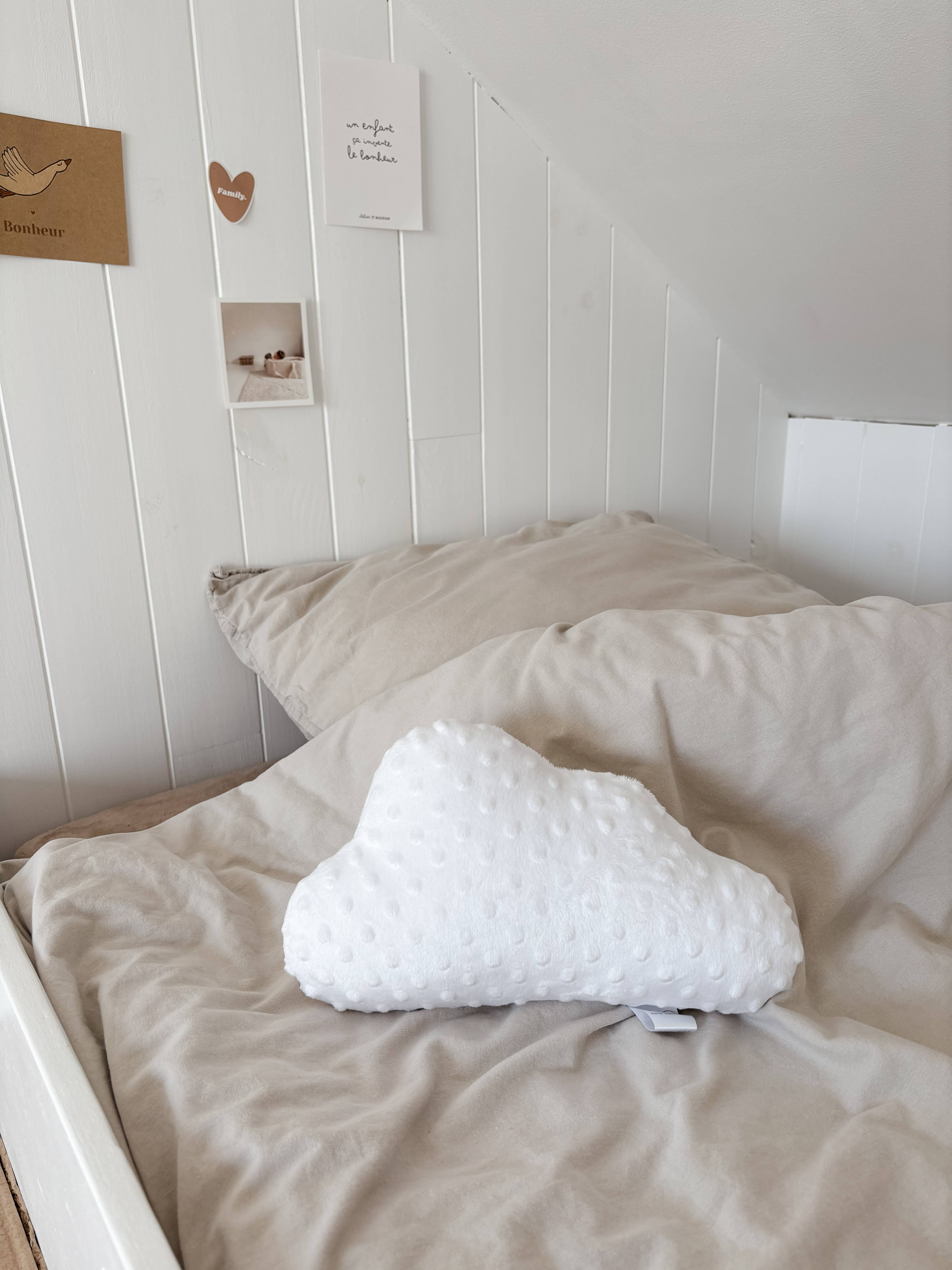 Edie & Joe - Wholesale Pillow/Cushion - Kids & Baby - White Dimple Fleece Cloud Cushions Nursery Decor2