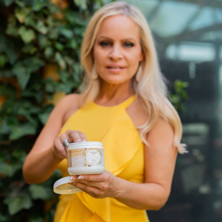 Camille Beckman – Großhandel Handcreme/-lotion – Französische Vanille Glycerin Handtherapie 8 Unzen Jar4