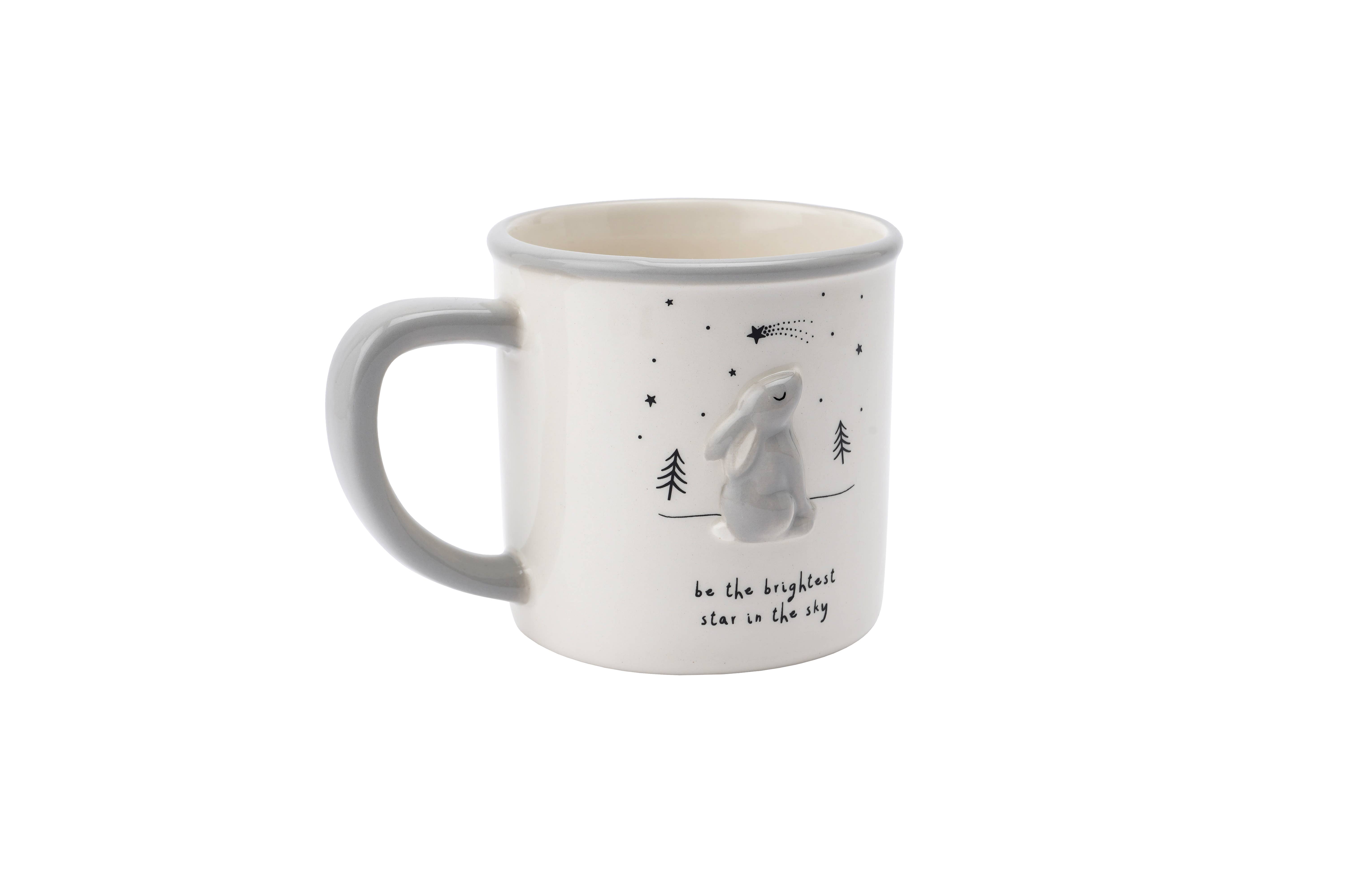 CGB Giftware - Vente Tasse à café - Tasse en céramique Send With Love Stargazing Hare2