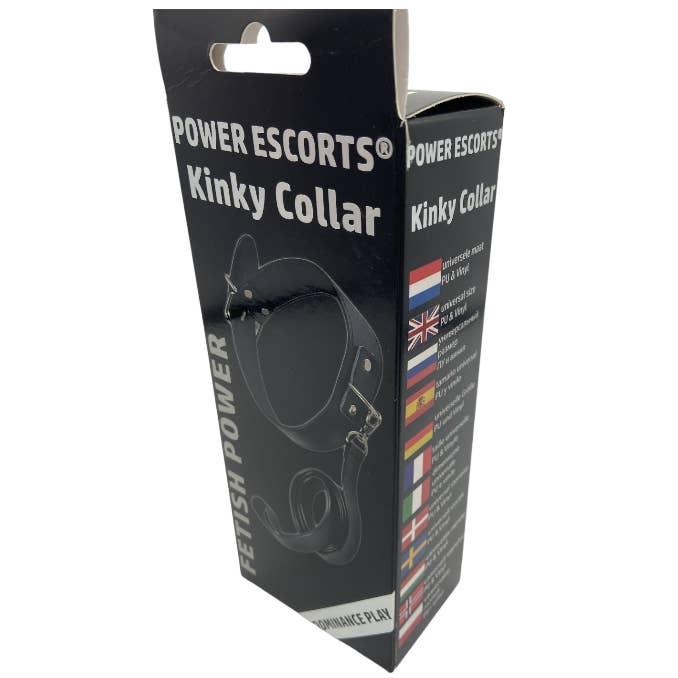Kinky Pleasure – wholesale Sex toy – Power Escorts - BR94 - Fetish Power - Kinky Collar - Black1