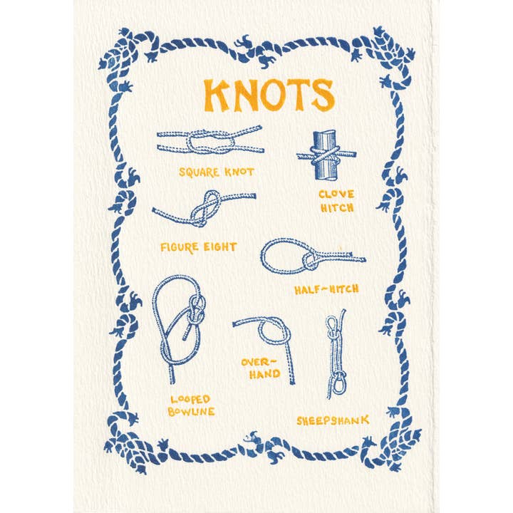 Saturn Press - Wholesale Everyday Greeting Card - Knots