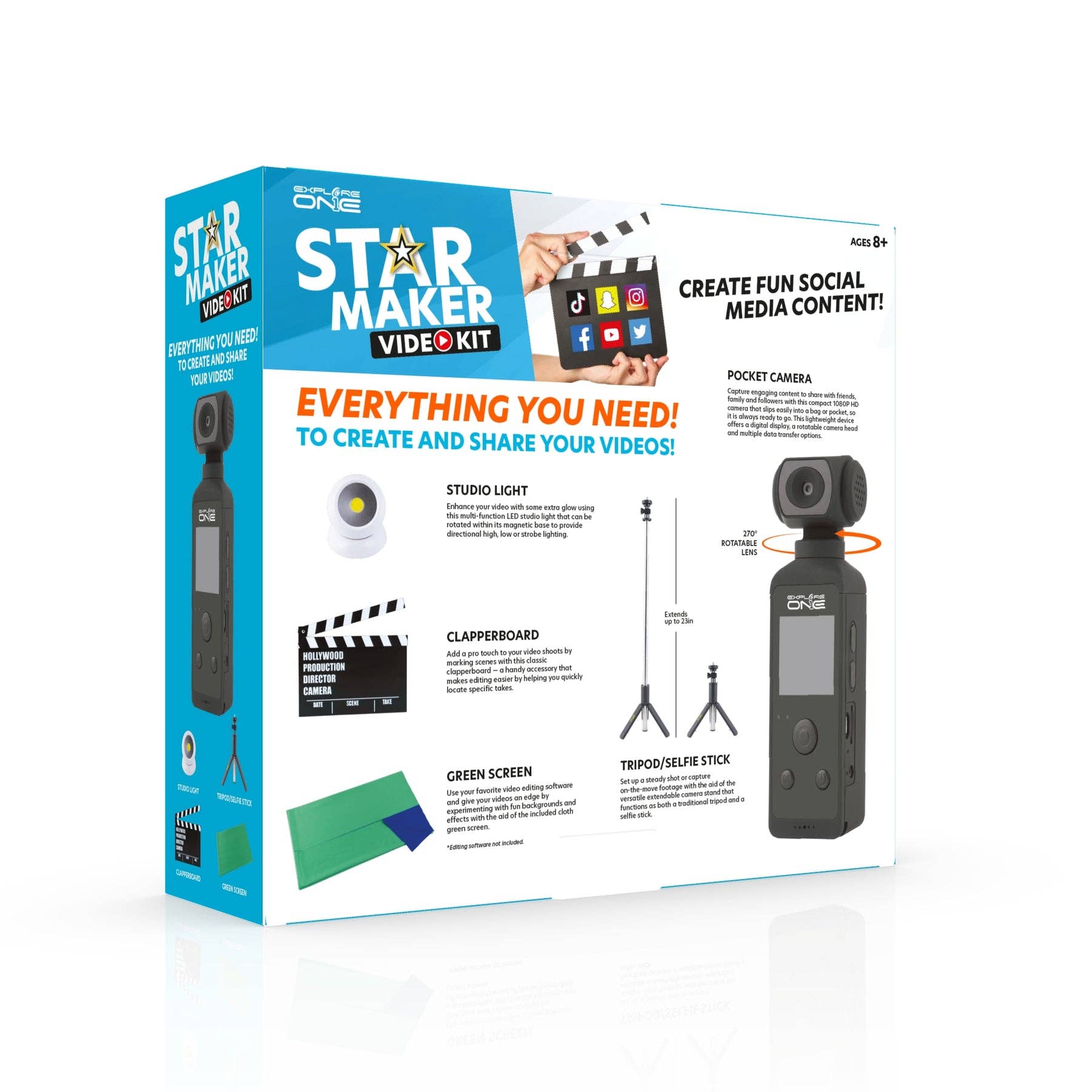Explore Scientific - Vente Appareil technologique portable - Kit vidéo Explore One Star Maker18