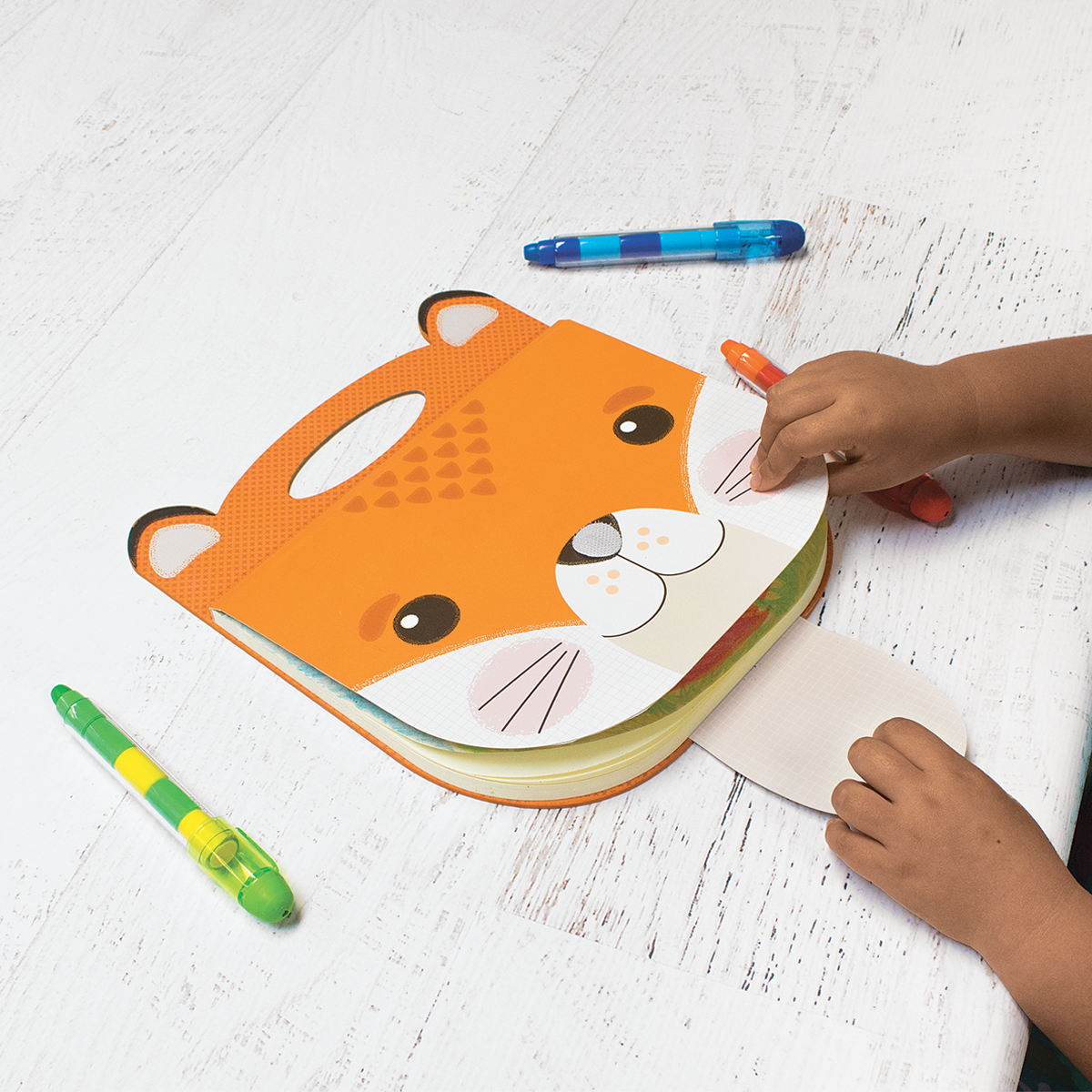OOLY - Wholesale Sketchbook/Sketchpad - Carry Along: Sketchbook - Fox (9" x 7" Paper;60 Sheets)2