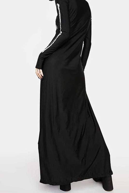 BLK unique skeleton dress for spooky events for wholesale on Faire4