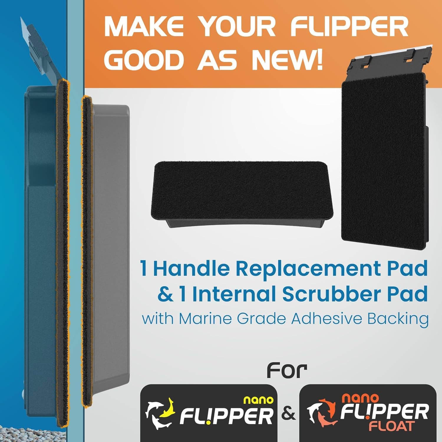 Flipper Aquarium Products - Wholesale Cleaning Cloth - Flipper Nano Universal Maintenance Kit1