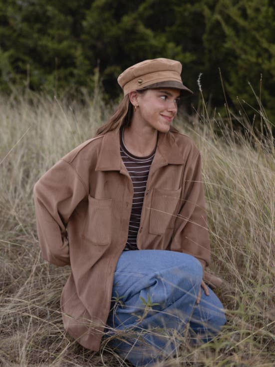 ISJK1117 Amicis Lilian Oversized Shirt for wholesale by If She Loves