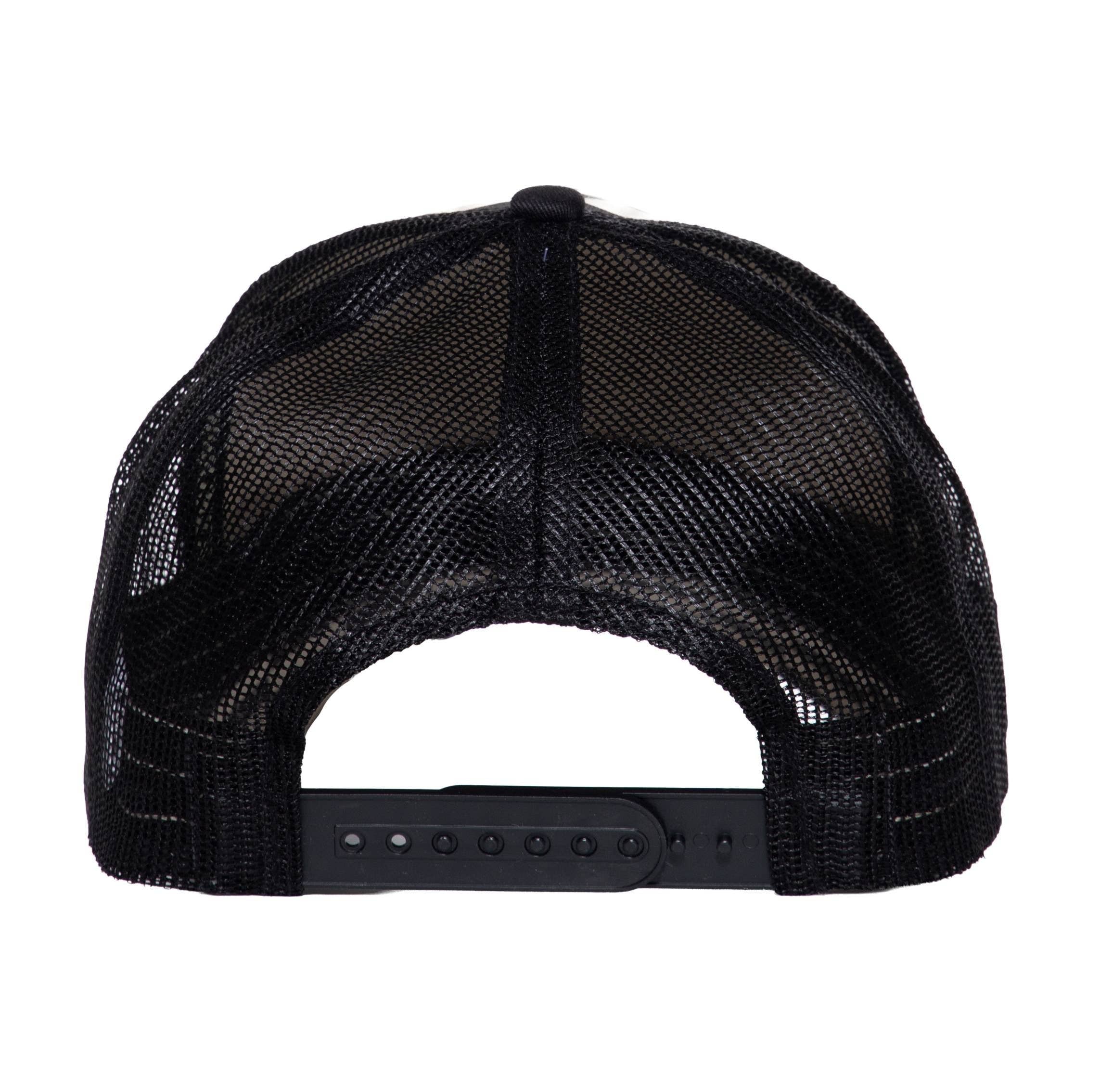 black Trucker Cap "Los Angeles Supply Co" for wholesale on Faire8