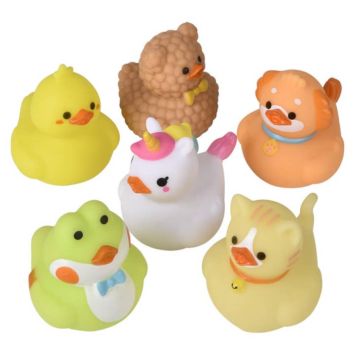 La Luna Bella - Toys – wholesale Klassisk leksak - Barn – 5 cm Kawaii Djur Gummiankor - LLB Leksaker