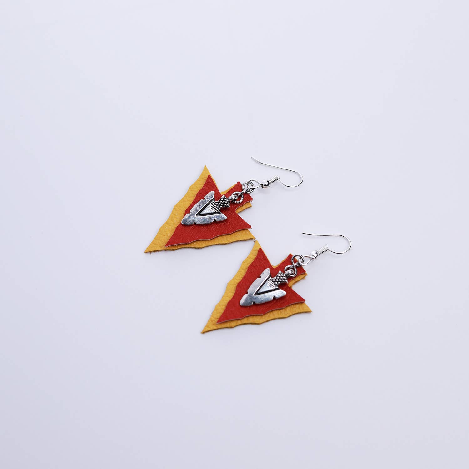 FH&L Creations – Engroshandel Hængeøreringe og creoløreringe – KC Røde og gule pilespidser1