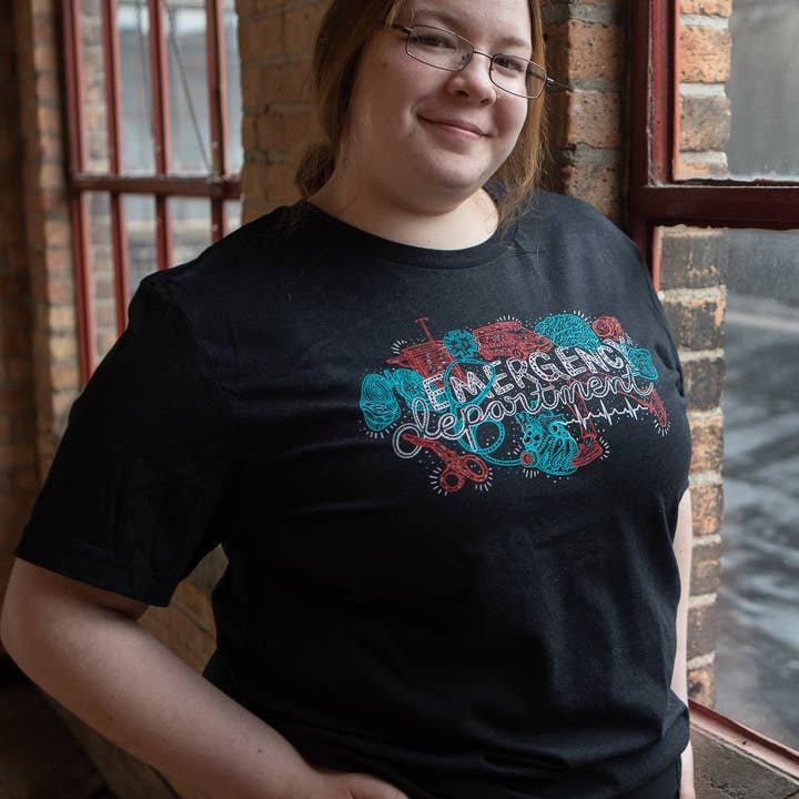 “Serviço de Urgência” T.Shirt Unis por atacado de Artery Ink