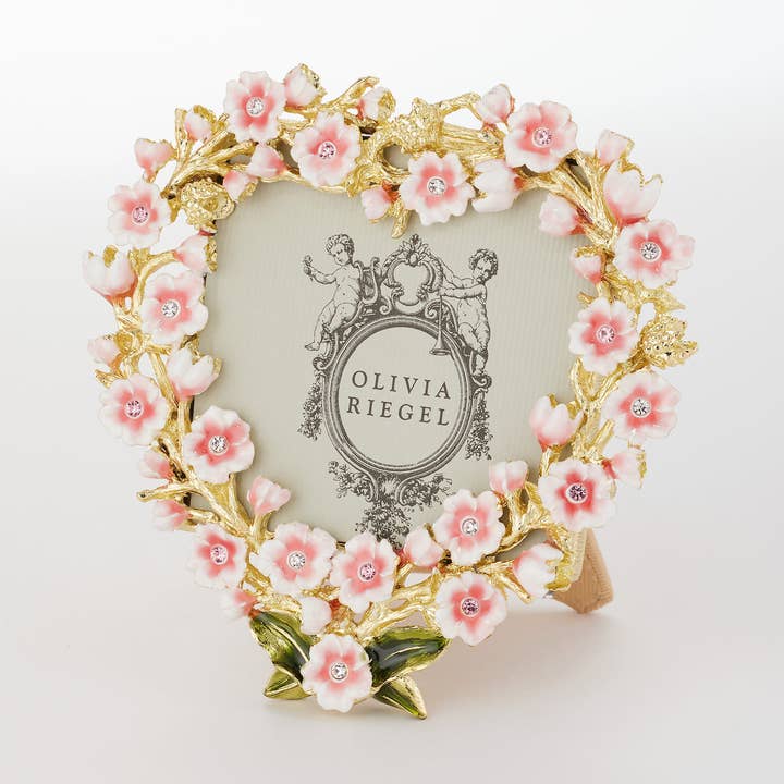 OLIVIA RIEGEL - Wholesale Picture Frame - Bella Heart Frame | Photo Frame | Gold Picture Frames |6
