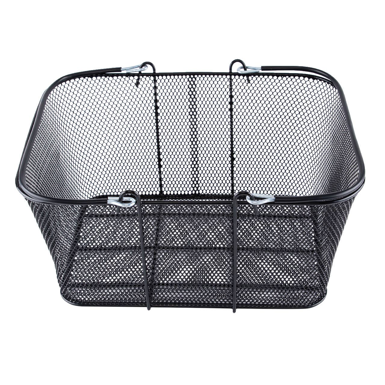 Store Supply Warehouse - Wholesale Shopping Cart - Black Metal Shopping Basket 9