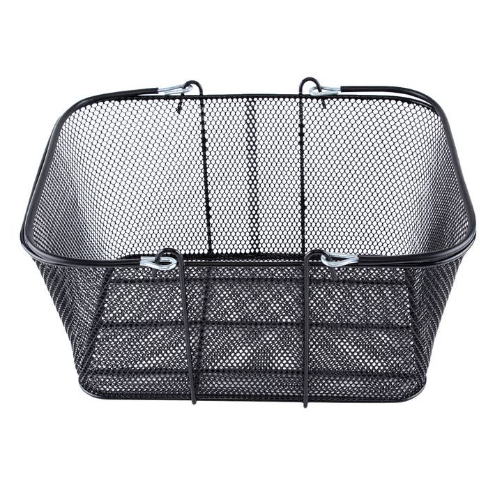 Store Supply Warehouse - Wholesale Shopping Cart - Black Metal Shopping Basket 9