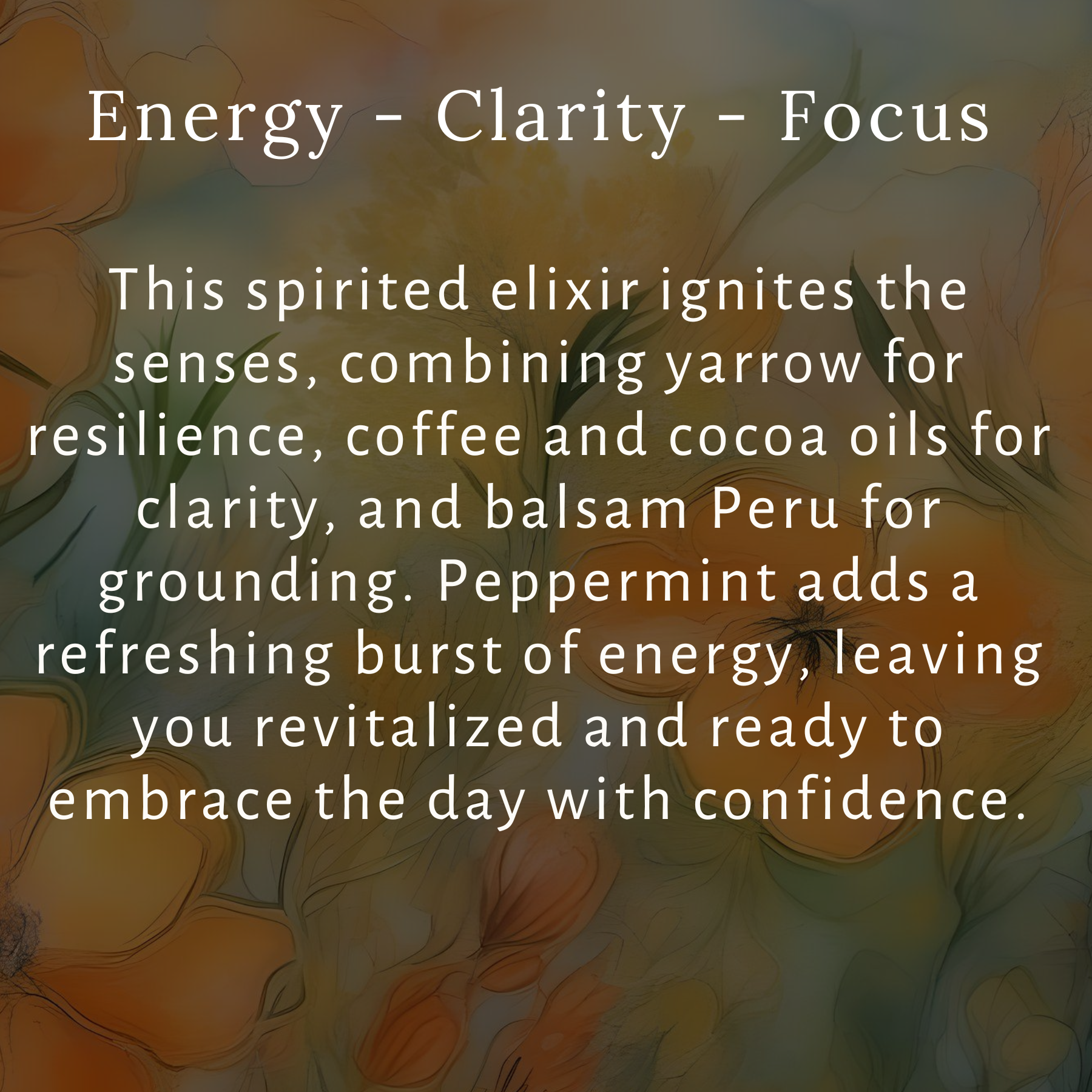 Blooming Wild Botanicals - Wholesale Aromatherapy Lotion/Oil - Morning Mojo  Aromatherapy Potion No 52