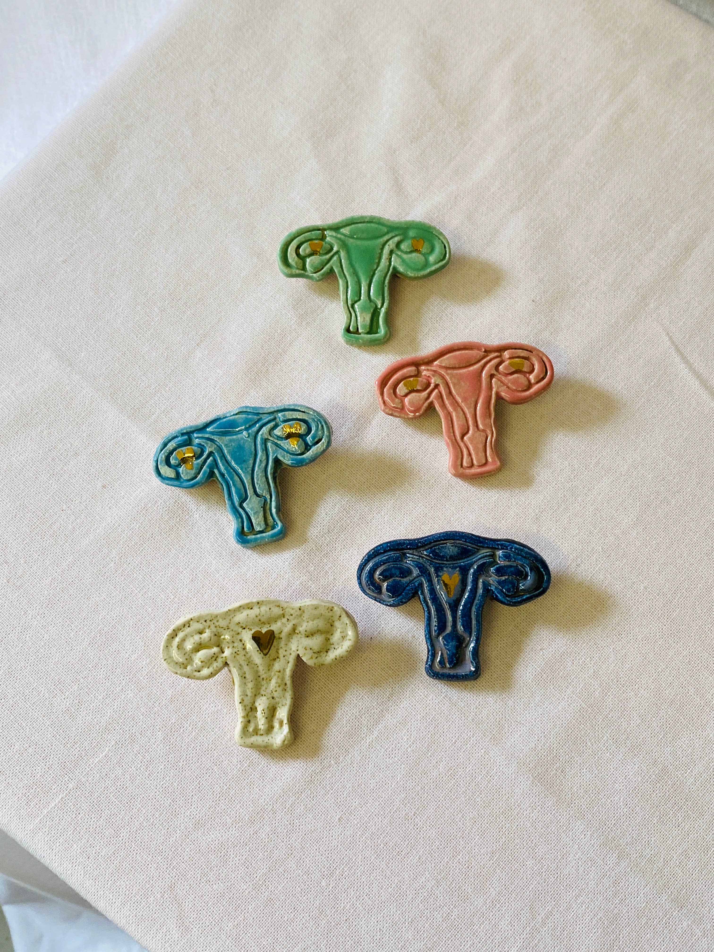 Alex Conan - Wholesale Brooch - Uterus Vase Brooch3