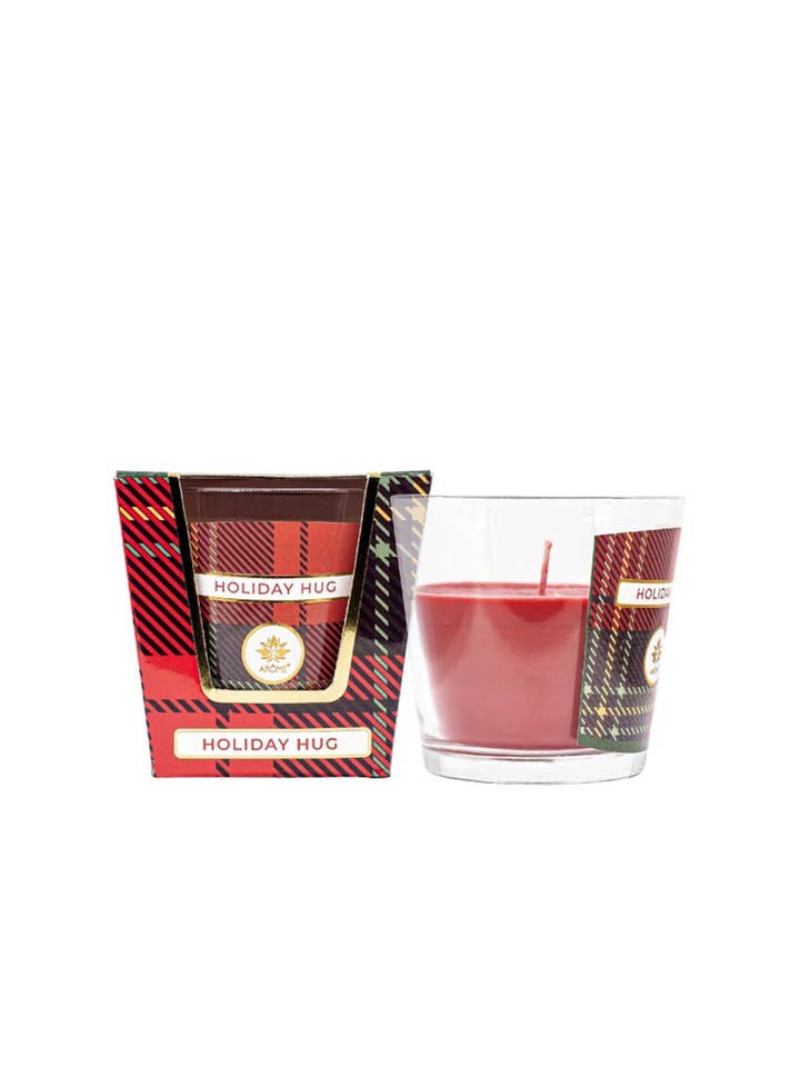 Bougie en verre ARÔME Holiday Hug 120 g pour la vente par SferaNatura by INCI SRL
