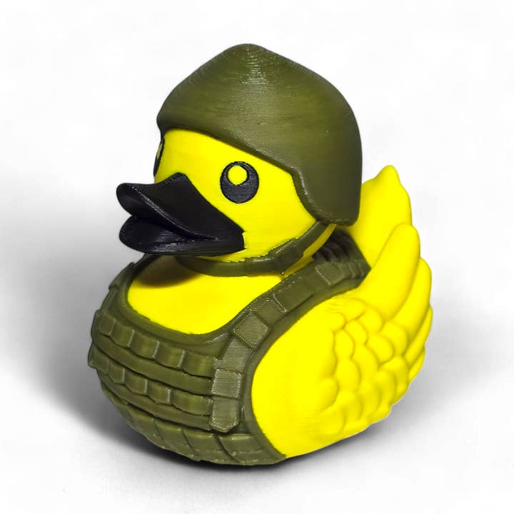 Soldier Duck for wholesale by Ducks4Jeep