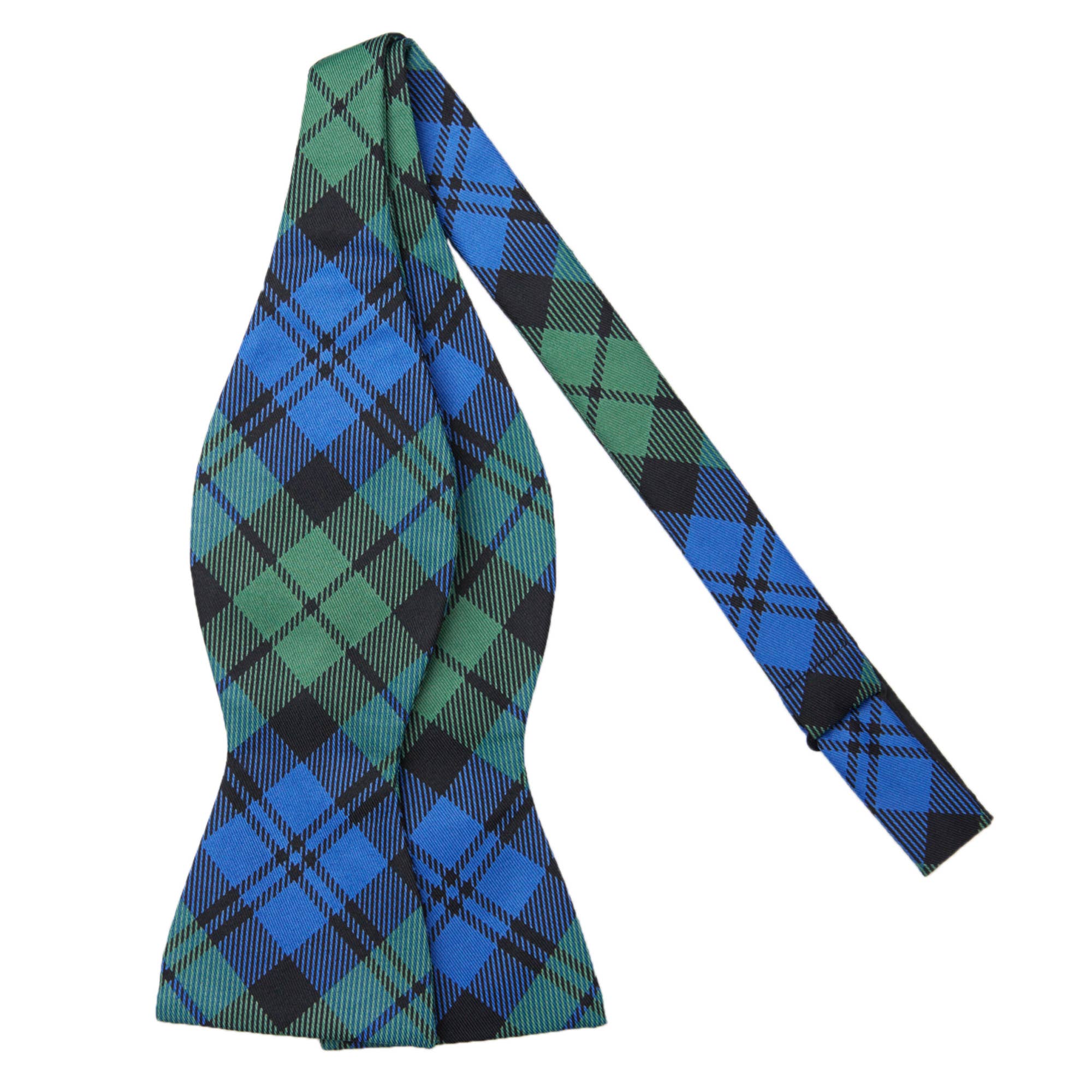 Jacob Alexander – wholesale Bow Tie - Men’s – Men's Woven Royal Tartans Plaid Bow Tie0