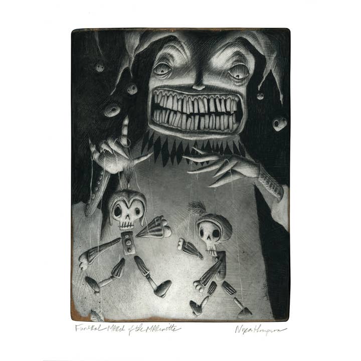 The Rots - Wholesale Art Print - Funeral March of the Marionette art print1