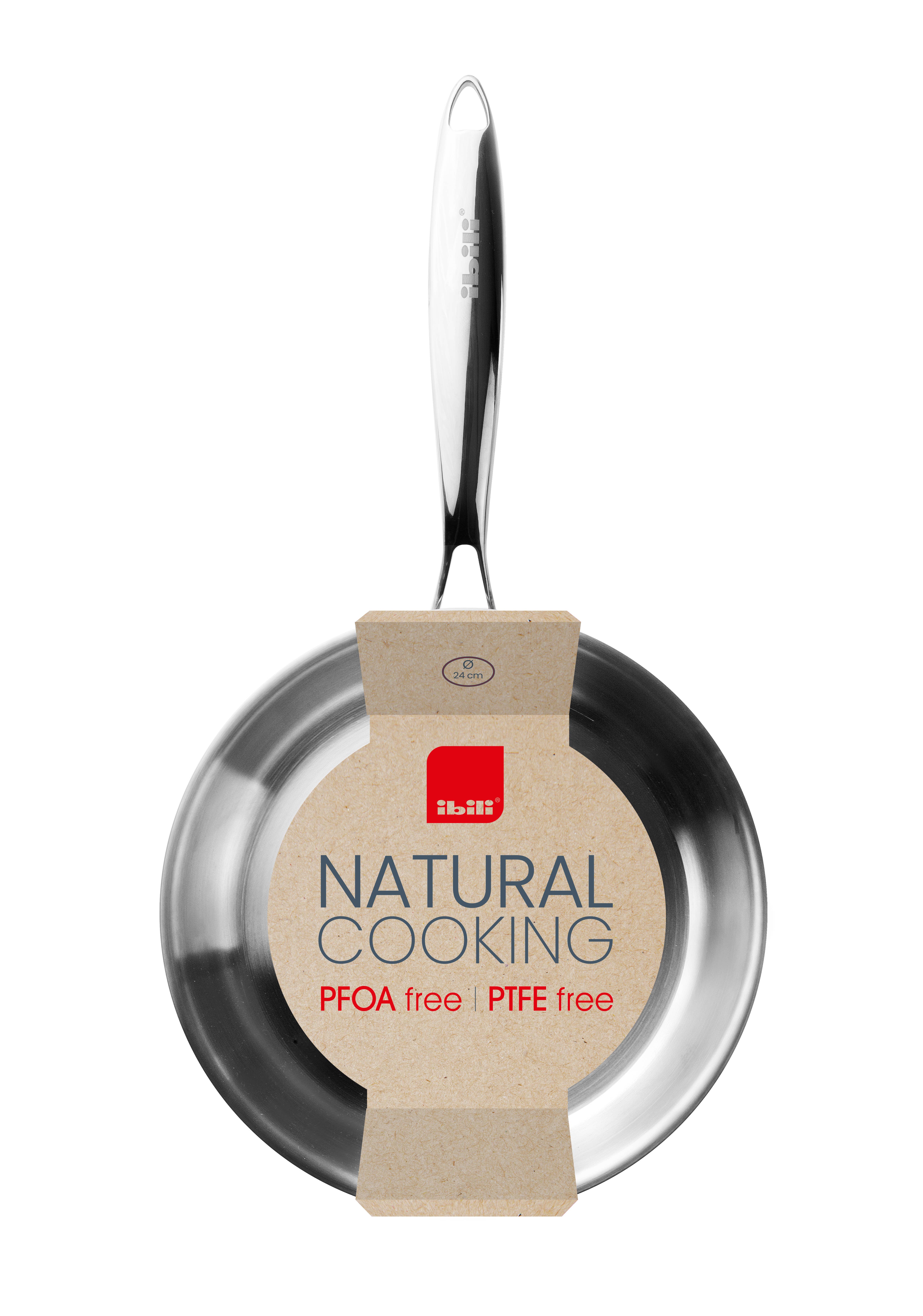 Ibili – Frigideira por atacado – Ibili - Frigideira Triplo Natural 28 cm3