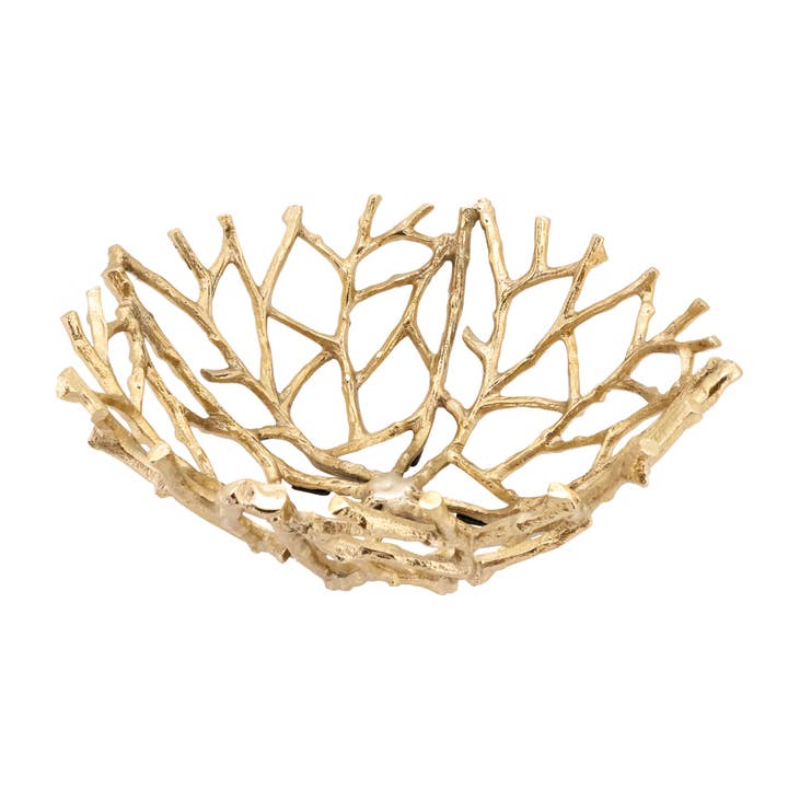 Saro Lifestyle - Wholesale Decorative Plate/Dish/Bowl - Twig Bowl Centerpiece