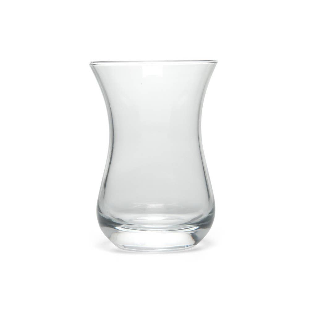 Hakan – wholesale Coffee/tea cup – Pasabahce Aida Traditional Turkish Tea Glass Set of 6, 5.4oz2