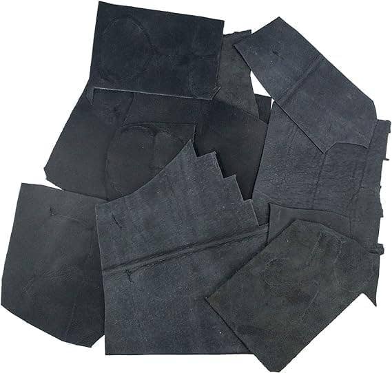 Tuzech Leather – wholesale Hantverkstillbehör – TUZECH garvade stora bitar läder - restbitar av fullkornsläder i mixade färger för hantverk och design9