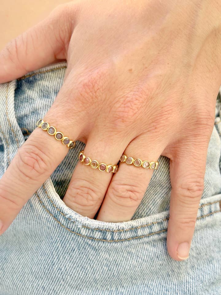 Anello Munga - Cristallo per la vendita all'ingrosso da parte di Malaco