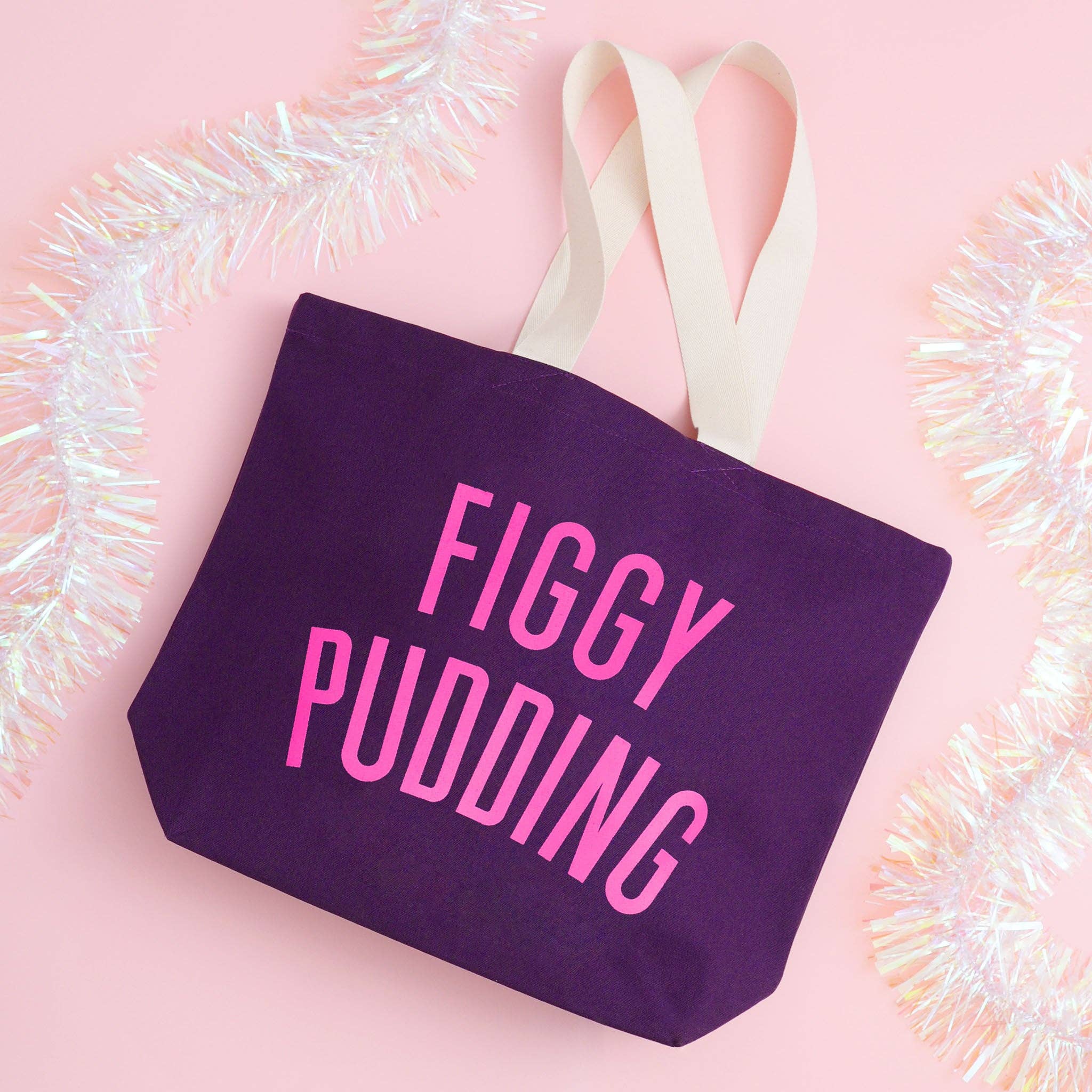 Alphabet Bags - Wholesale Tote bag – Women's - Figgy Pudding - Plum Tote Bag3