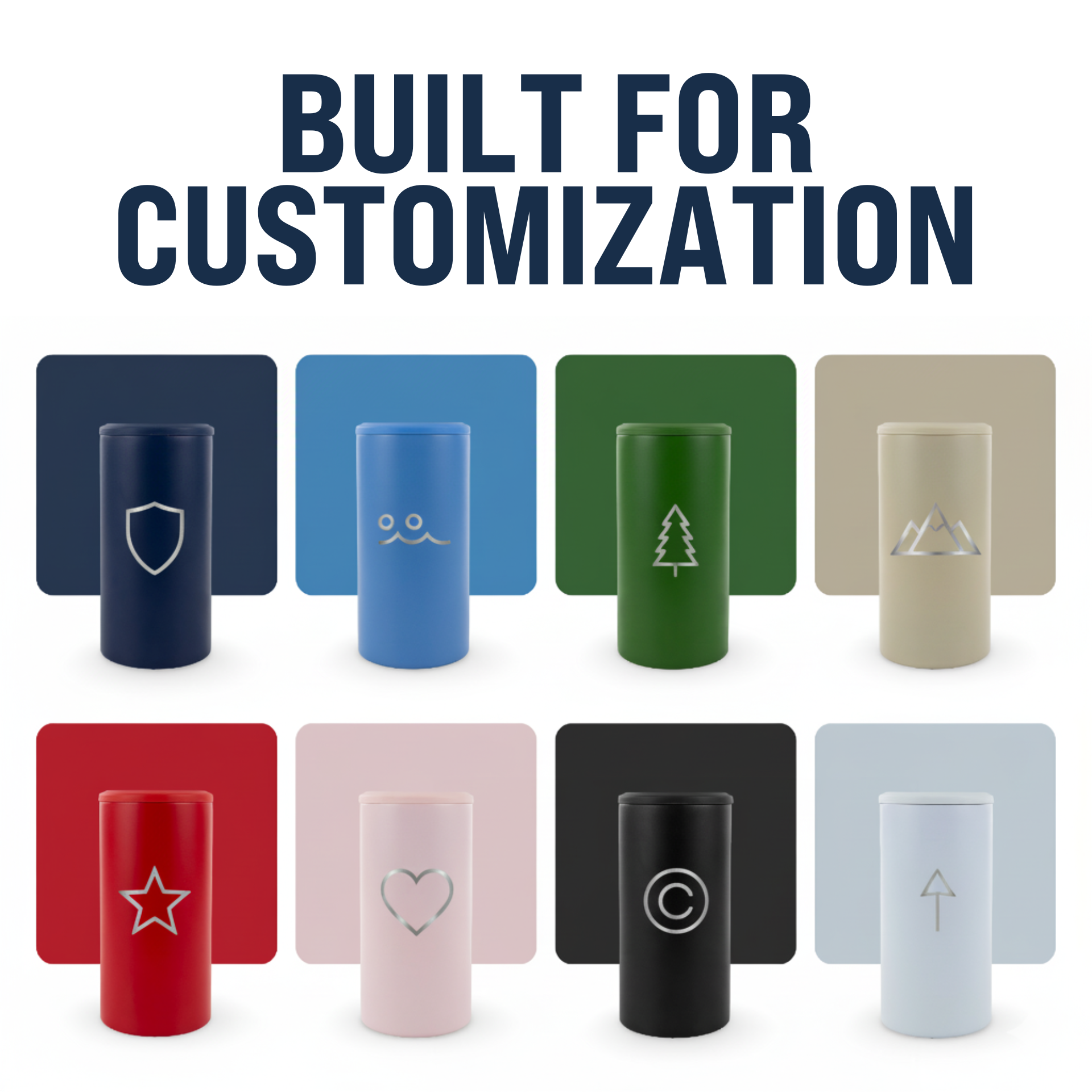 Hogg Outfitters - Wholesale Isolators voor dranken/huggers en koozies - 4-in-1 POEDERGECOATTE BLIKJESKOELER8