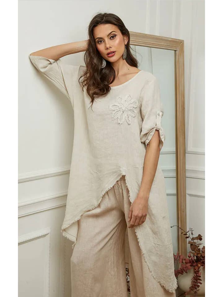 LÉA & LUC – Engroshandel Kjole - Dame – 100% hør kjole REF. 724813