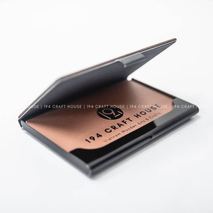 194 Craft House - Wholesale Business Card Holder - Maple Wood Business Card Holders - Wooden Card Cases