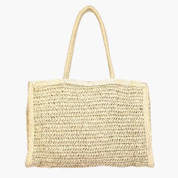 This $27 rattan shoulder bag is perfect for your summer vacation