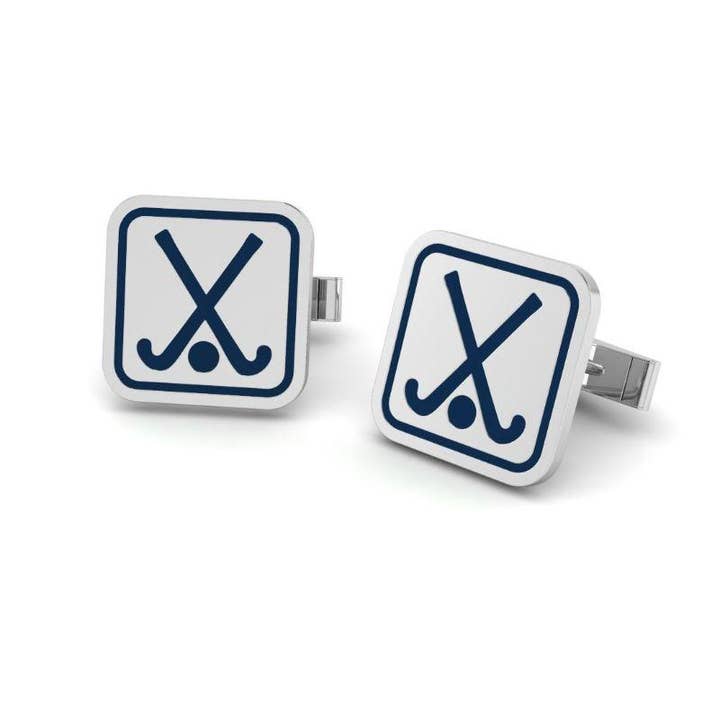 Sport Republic - Vente Boutons de manchette - Boutons de manchette pour hockey sur gazon1