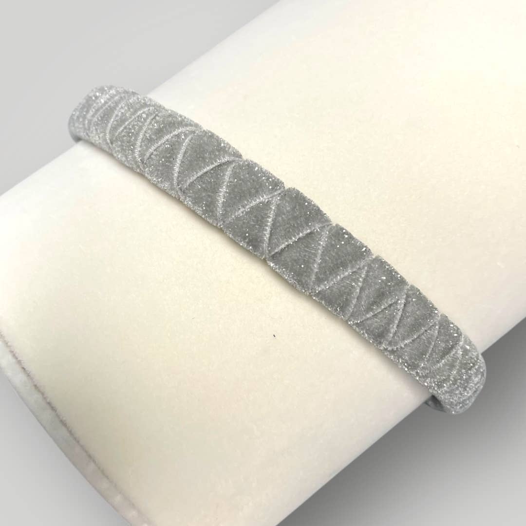 Parker and Kay Collective - Wholesale Fashion Headband - Women's - Shimmering Velvet Headband10