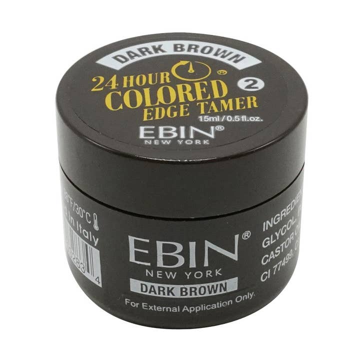 24 Hour Colored Edge Tamer - Dark Brown for wholesale by EBIN NEW YORK
