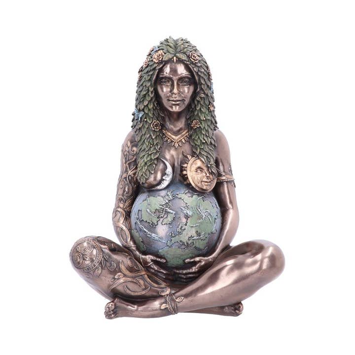 WONDER IMPORTS AUSTRALIA - Wholesale Decorative figurine - Ethereal Mother Earth Gaia Art Statue Bronze Figurine1
