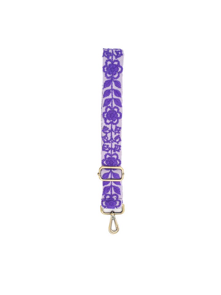 Bracelet ajustable violet clair et violet foncé pour la vente par Madeline Parks®