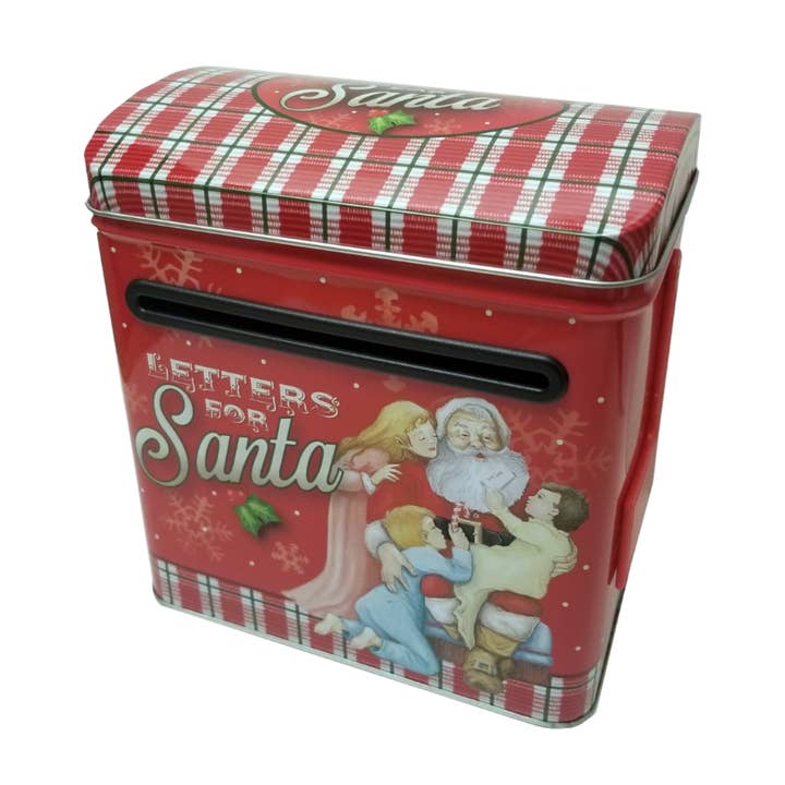 Cow Crack Wholesale - Wholesale Christmas Decoration - Letters For Santa Tin