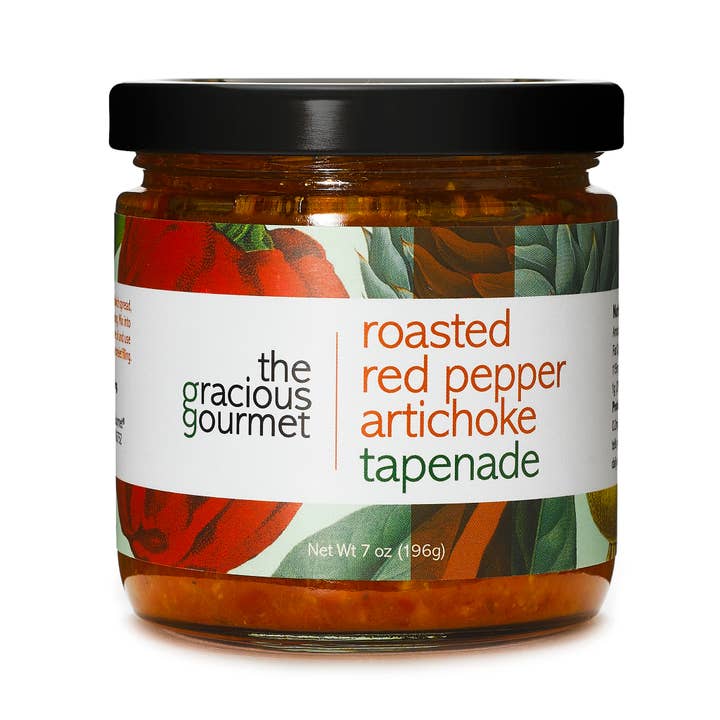 The Gracious Gourmet - Wholesale Tapenade - Roasted Red Pepper Artichoke Tapenade