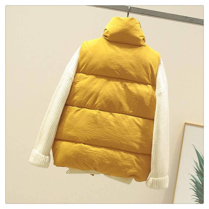 Fashion Combination - Wholesale Outerwear Vest - Women's - Women’s Puffer Vest – Cozy Winter Sleeveless Warm Gilet4