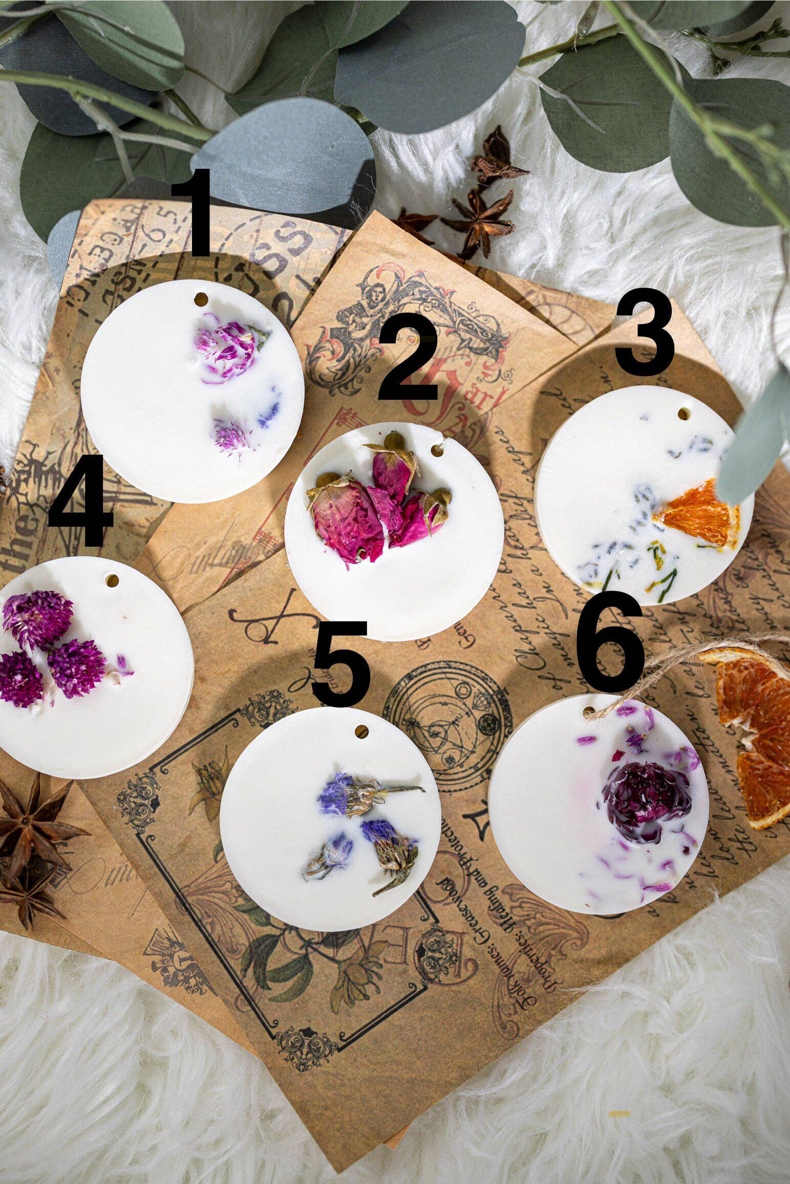 MySunshineCandless - Wholesale Wax Melt - Soy wax sachet Dry Flowers, Scented wax tablets, Wardrobe1