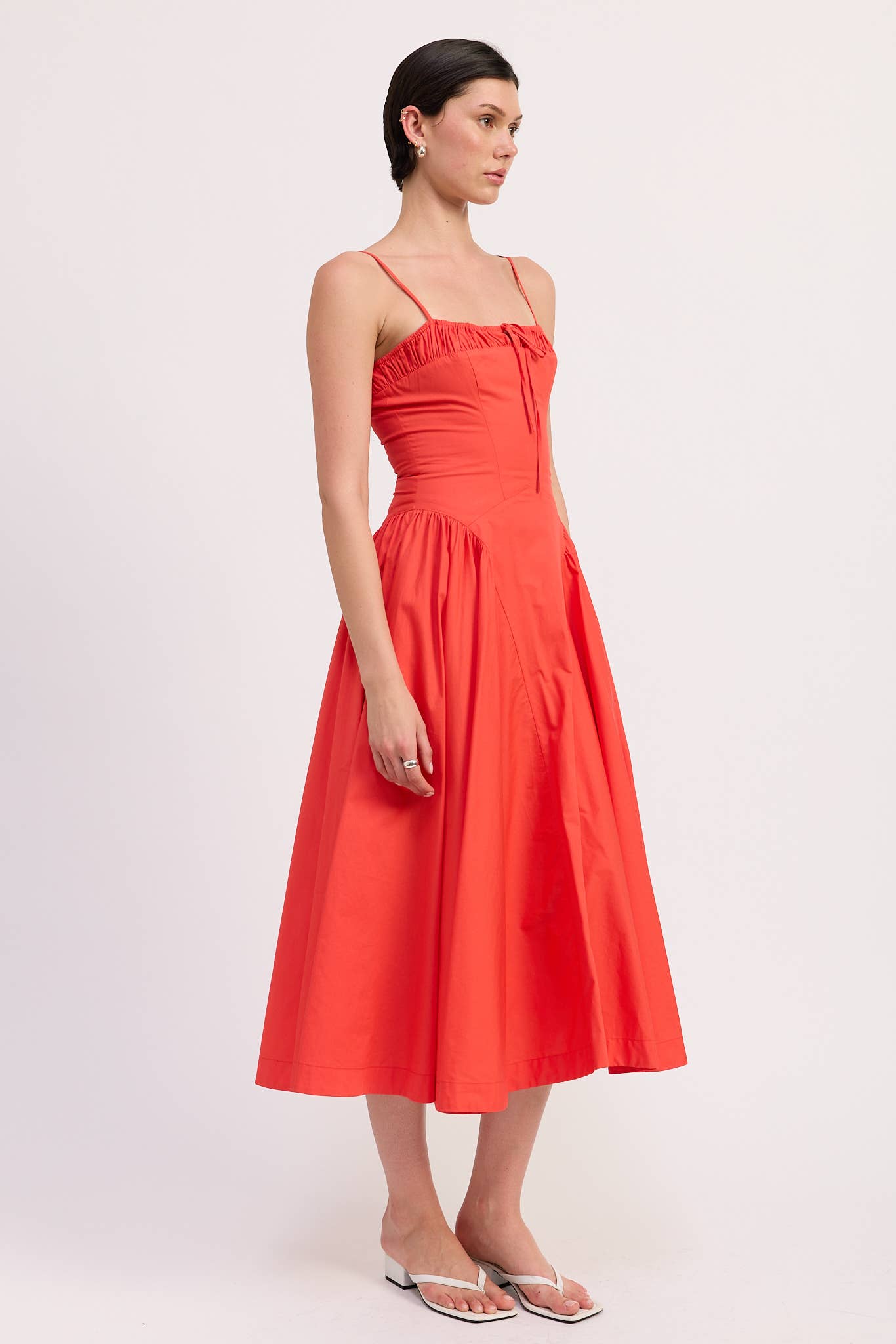 Emory Park - Wholesale Dress - Women's - CORSET BUSTIER MIDI A LINE DRESS14