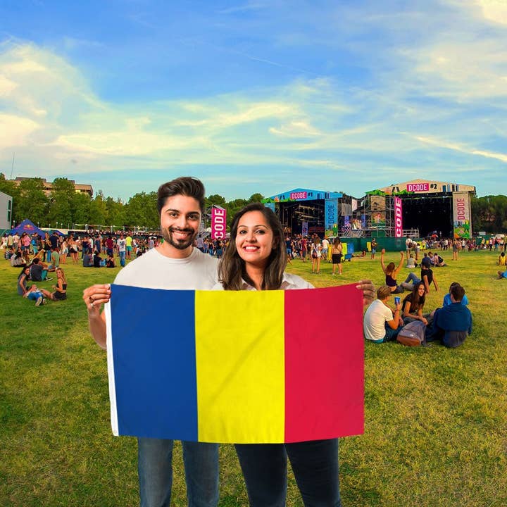 Flags Importer - Wholesale Flag - Chad Flag 2x3ft Poly2