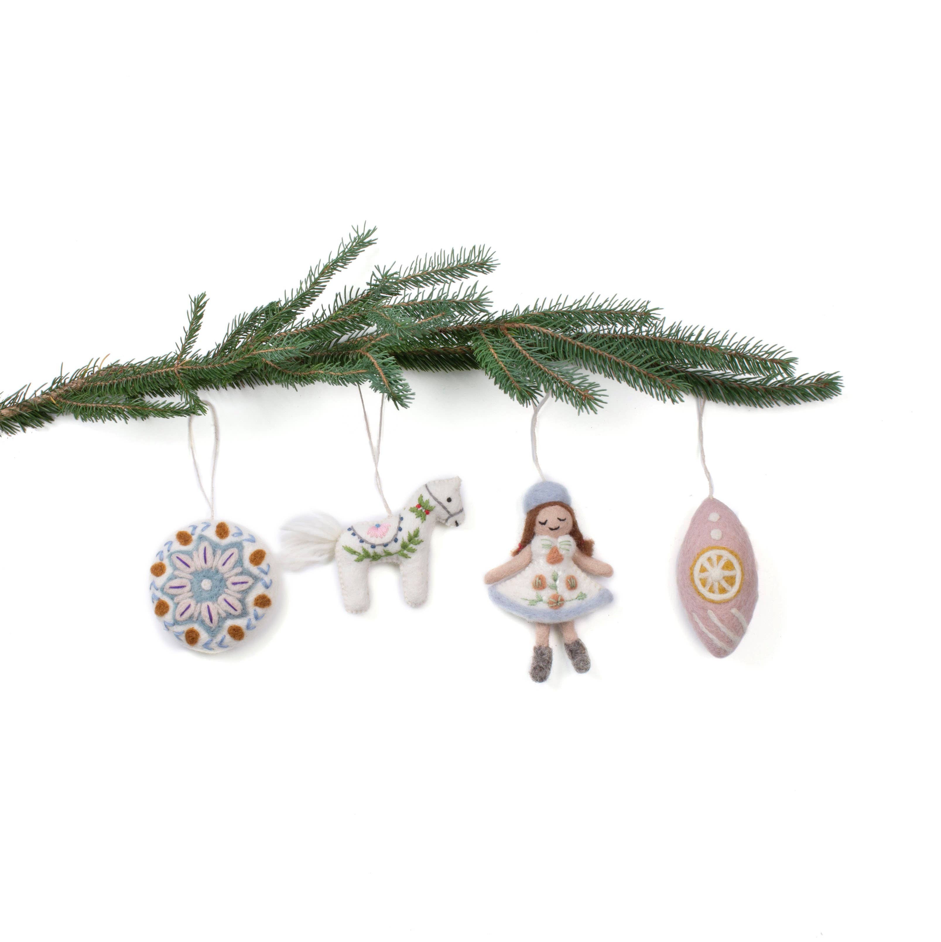 Lost Horizons Canada - Wholesale Ornament Set - Fairytale Frost Ornament Set -  Set of 40