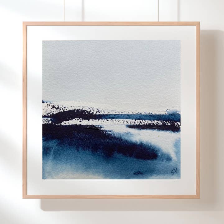 Akvarel kunsttryk „Modtag“ for engroshandel hos Sue Vittner Art