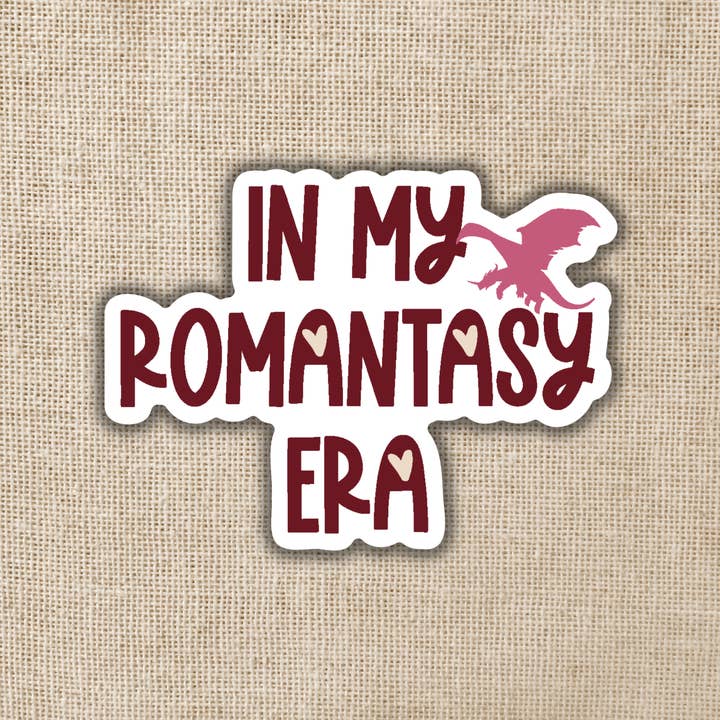 In My Romantasy Era Sticker for wholesale by Kingdom of Threads