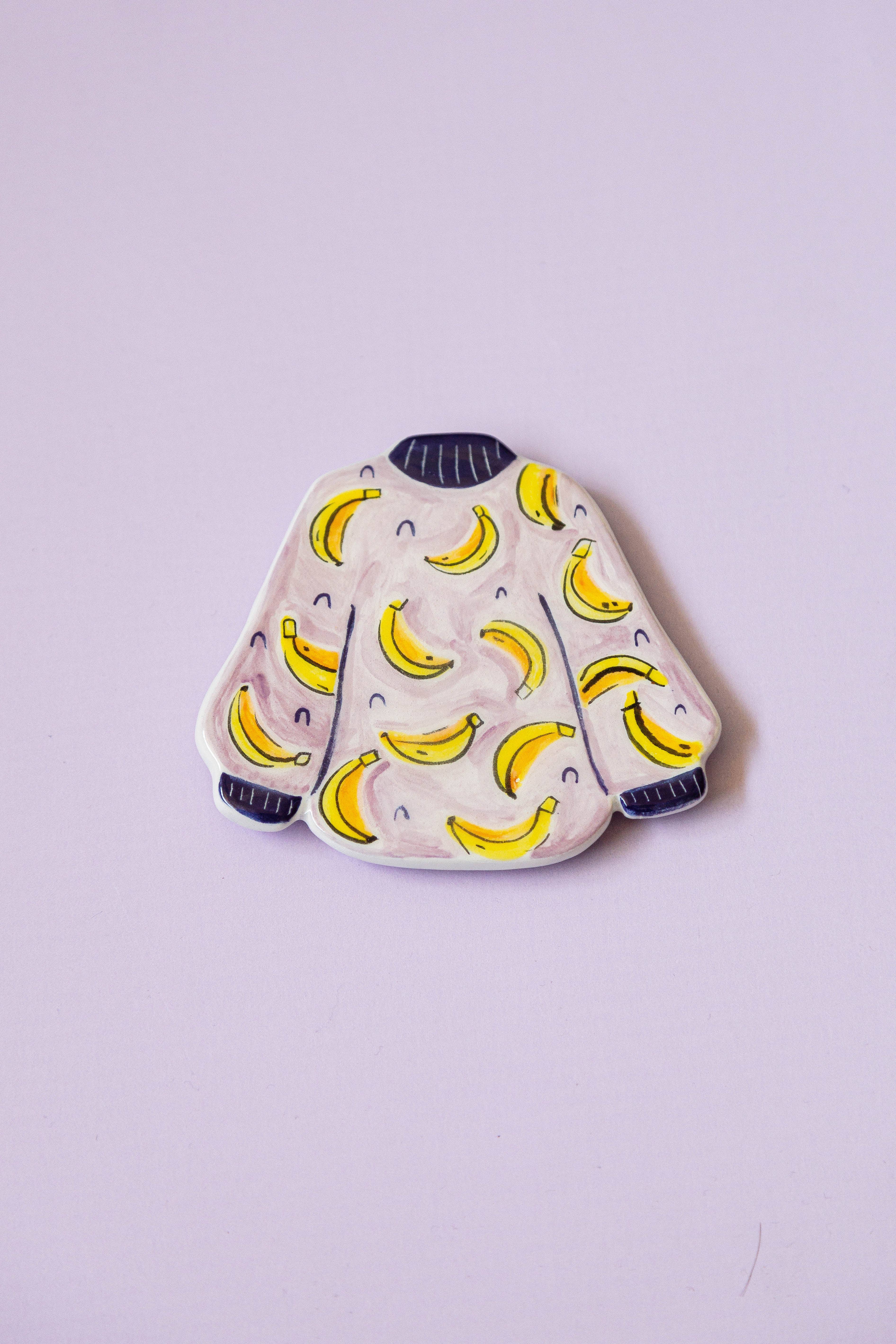 The BaiTay - Vendita all'ingrosso Decorazione da parete 3D - Gilet di banana in ceramica0