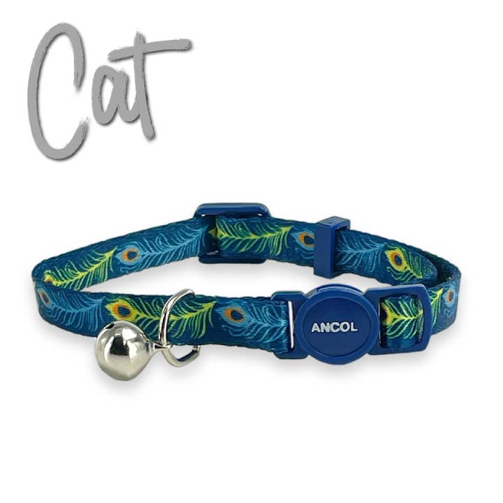 Ancol Pet Products Ltd - Wholesale Pet Collar - Cat - Ancol Peacock Cat Collar