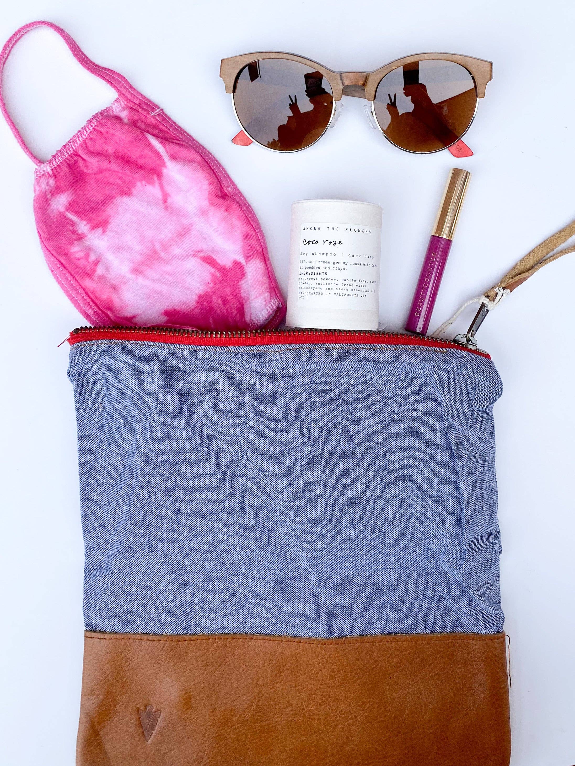 Vaalbara - Wholesale Clutch Bag - Women's - Chambray Clutch1